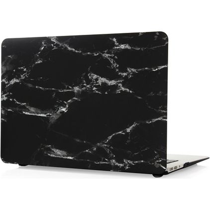 Mobigear Marble MacBook Pro 13 Pouces (2016-2023) Coque - Noir - Model A1706 / A1708 / A1989 / A2159 / A2289 / A2251 / A2338