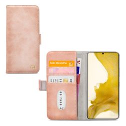 Mobilize Elite Gelly Housse Samsung Galaxy S22 Plus Etui Porte-Monnaie - Soft Pink