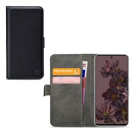 Mobilize Classic Gelly Wallet Housse Google Pixel 7 Pro Etui Porte-Monnaie - Noir