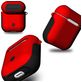 Mobigear Frosted Coque Apple AirPods 2 Coque Rigide - Rouge