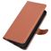 Mobigear Classic Housse LG V60 ThinQ Etui Porte-Monnaie - Cognac