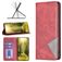 Mobigear Rhombus Slim Housse Motorola Edge 40 Etui - Rouge