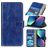 Mobigear Basic Housse iPhone 14 Etui Porte-Monnaie - Bleu