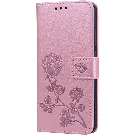 Mobigear Roses Housse HONOR 10 Lite Etui Porte-Monnaie - Rose doré