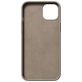 Nudient Base Coque iPhone 15 Plus Coque arrière en Silicone - Stone Beige
