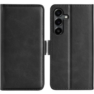 Mobigear Slim Magnet Housse Samsung Galaxy S25 FE Etui Porte-Monnaie - Noir