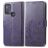 Mobigear Clover Housse Motorola Moto G50 Etui Porte-Monnaie - Violet