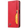 Mobigear Card Set Housse Samsung Galaxy A30s Etui Porte-Monnaie - Rouge