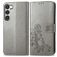 Mobigear Clover Housse Samsung Galaxy A54 Etui Porte-Monnaie - Gris