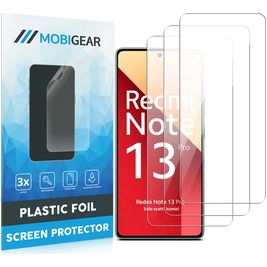 Mobigear Xiaomi Redmi Note 13 Pro 4G Protection d'écran Film (Lot de 3)