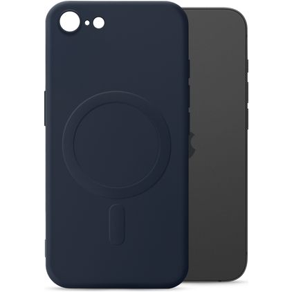My Style Protective Flex Coque iPhone 8 MagSafe Coque arrière en TPU Souple - Bleu Marin