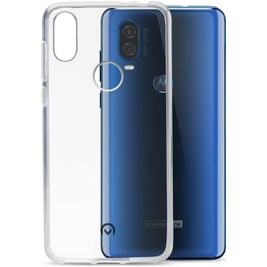 Mobilize Gelly Coque Transparente Motorola One Coque arrière en TPU Souple - Transparent