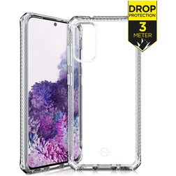 ITSkins SpectrumClear Coque Transparente Samsung Galaxy S20 Coque arrière en TPU Souple Anti-Chocs - Transparent