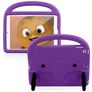 Mobigear Buddy Coque iPad 7 (2019) Coque de tablette pour enfants avec Poignée Enfants en EVA - Violet