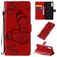 Mobigear Butterfly Sony Xperia L4 Étui Portefeuille - Rouge