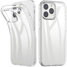 Mobigear Basics Coque Transparente iPhone 13 Pro Coque arrière en TPU Souple - Transparent