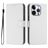 Mobigear Urban Wallet Housse iPhone 16 Pro Etui Porte-Monnaie - Blanc