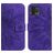 Mobigear Sunflower Housse Motorola Moto G72 Etui Porte-Monnaie - Violet