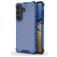 Mobigear Honeycomb Samsung Galaxy S26 Plus Plastique rigide Coque arrière Antichoc - Bleu