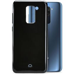 Mobilize Gelly Coque Xiaomi Redmi Note 9 Coque arrière en TPU Souple - Noir