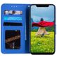 Mobigear Wallet Housse Xiaomi Mi 8 SE Etui Porte-Monnaie - Bleu