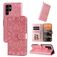 Mobigear Sunflower Housse Samsung Galaxy S23 Ultra Etui Porte-Monnaie - Rose