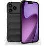 Mobigear Bumpy Coque iPhone 18 Pro Max Coque arrière en TPU Souple - Noir