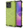 Mobigear Honeycomb Coque HONOR X8 Coque arrière Rigide Anti-Chocs - Vert