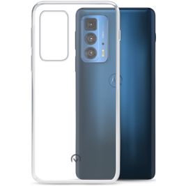 Mobilize Gelly Coque Transparente Motorola Edge 20 Pro Coque arrière en TPU Souple - Transparent