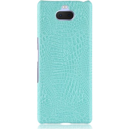 Mobigear Shockproof Crocodile Case Green Sony Xperia 10 Plus