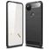 Mobigear Brushed Slim Coque Google Pixel 4a Coque arrière en TPU Souple - Noir
