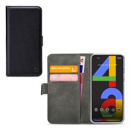 Mobilize Classic Gelly Wallet Housse Google Pixel 4a 5G Etui Porte-Monnaie - Noir