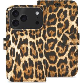 My Style Flex Wallet Housse iPhone 17 Pro Max Etui Porte-Monnaie - Wild Leopard