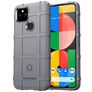Mobigear Rugged Shield Coque Google Pixel 5a 5G Coque arrière en TPU Souple Anti-Chocs - Gris