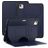 Mobigear Magnetic Folio Coque iPad Pro 11 Pouces (2018) Etui + Porte-crayon - Bleu Marin