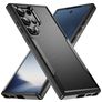 Mobigear Heavy Armor Coque Samsung Galaxy S24 Ultra Coque arrière Rigide Anti-Chocs - Noir