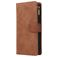 Mobigear Zipper Housse Samsung Galaxy Note 10 Lite Etui Porte-Monnaie - Marron