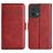 Mobigear Slim Magnet Housse OPPO Reno 8 5G Etui Porte-Monnaie - Rouge