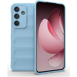 Mobigear Bumpy Samsung Galaxy S25 FE TPU souple Coque arrière - Bleu