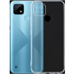 Mobigear Ultra Thin Coque Transparente Realme C21 Coque arrière en TPU Souple Extra-fin - Transparent