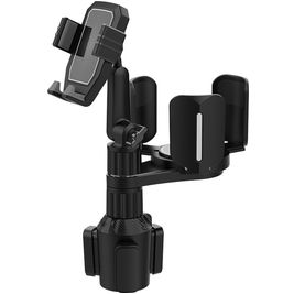 Mobigear Cupholder Support Voiture Porte-gobelet Pince Universel - Noir