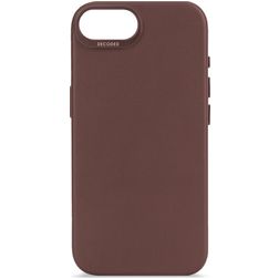 Decoded Coque iPhone 17e Coque arrière en Cuir Véritable Anti-Chocs - Chocolate Brown