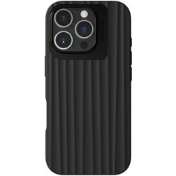 Nudient Bold Coque iPhone 16 Pro MagSafe Coque arrière Rigide - Noir