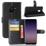 Mobigear Classic Housse Samsung Galaxy A8 (2018) Etui Porte-Monnaie - Noir