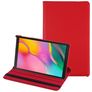 Mobigear DuoStand Coque Samsung Galaxy Tab A 10.1 (2019) Etui Rotatif - Rouge