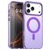Mobigear Shockproof Coque iPhone 17 Pro MagSafe Coque arrière Rigide - Violet
