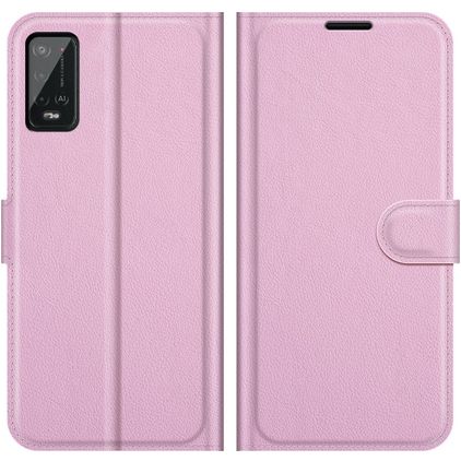 Mobigear Classic Housse Wiko Power U20 Etui Porte-Monnaie - Rose
