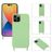 Mobigear Lanyard iPhone 14 Pro Max Coque avec cordon en Silicone - Vert