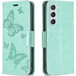 Mobigear Butterfly Samsung Galaxy S24 Étui Portefeuille - Vert
