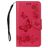 Mobigear Butterfly Samsung Galaxy A8 (2018) Étui Portefeuille - Rouge